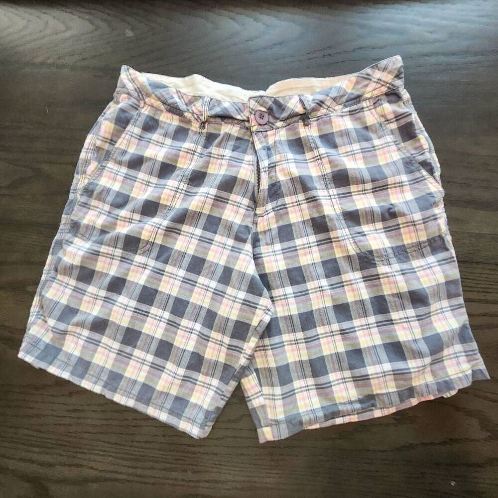 Nina Capri checkered bermuda Size 14